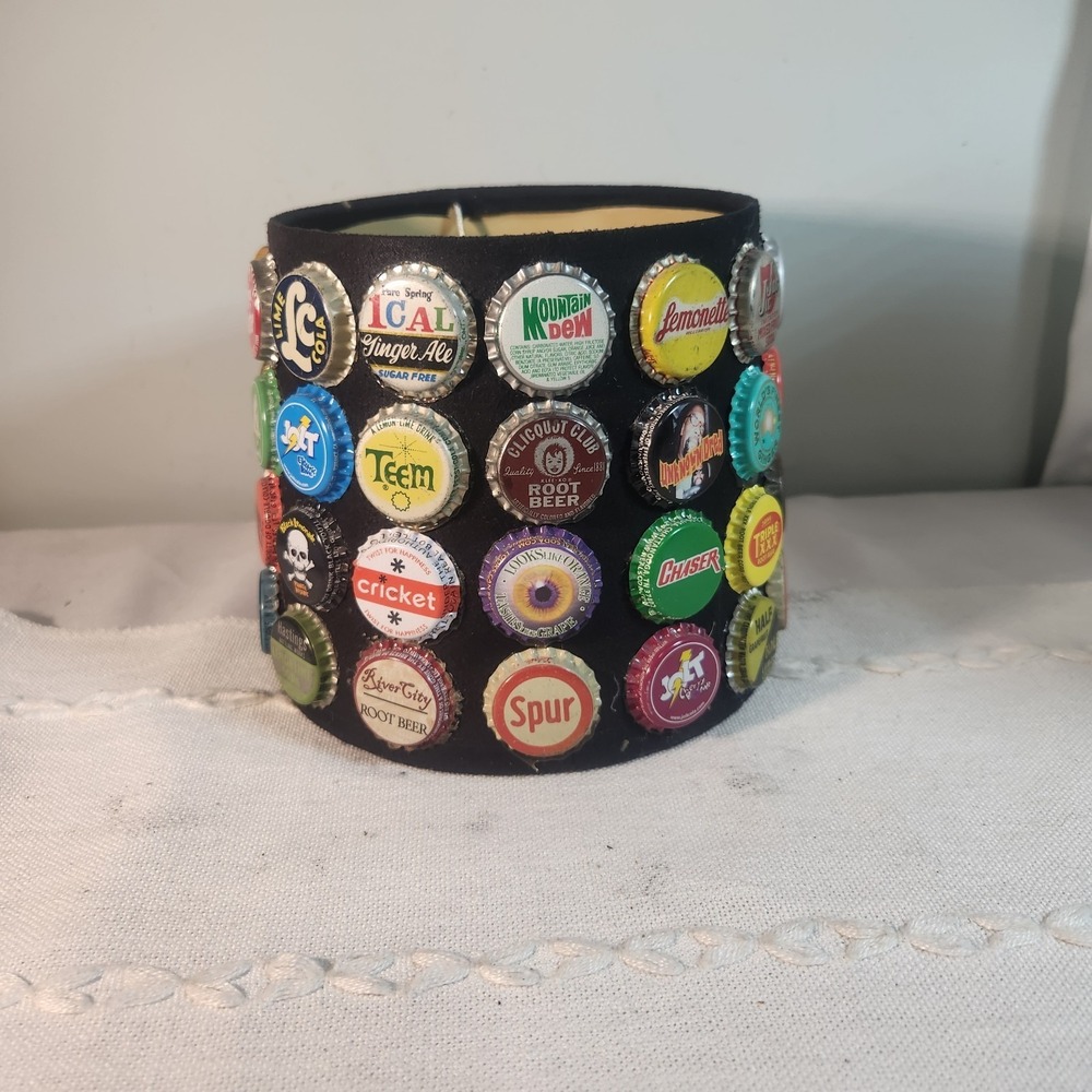 Vintage Bottle Top Lamp Shade - Picture 6 of 9